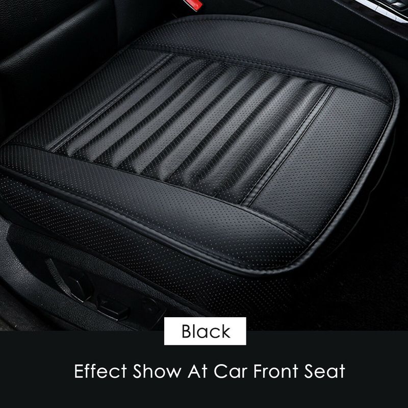 Universal Atmungsaktive PU Leder Pad Für Auto Stuhl Kissen Auto Vordersitz Abdeckung Vier Jahreszeiten Anti Slip Matte_voghion.com