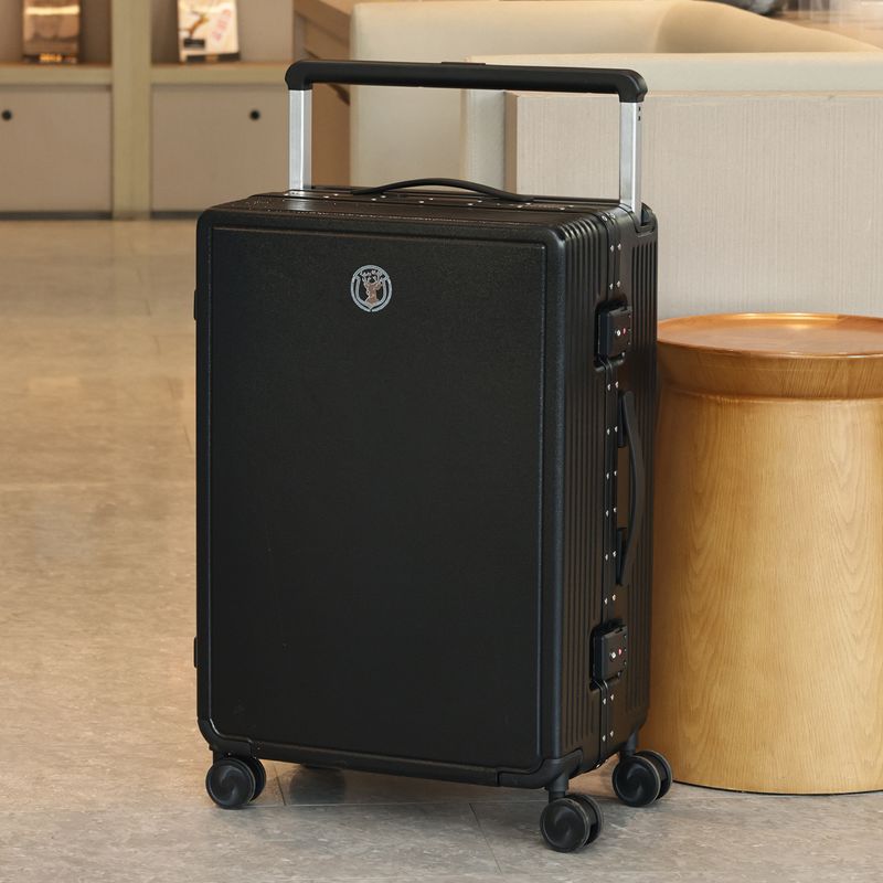 Gepäck Mode Universal-Rollen-Trolley 20 Zoll Große Kapazität Studentenkoffer Herren Langlebiger Freizeit-Business-Koffer_voghion.com