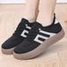 Flat Casual Suede Sneakers Spring Autumn New Versatile Running Fashionable Women's Shoes_voghion.com