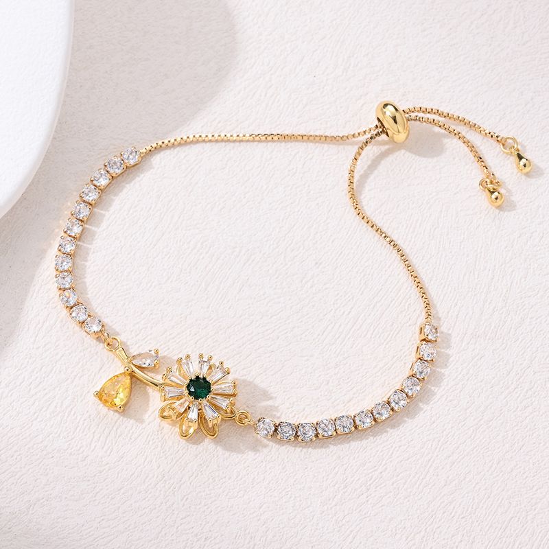 Pulseira feminina minimalista com pingente de coração e mau-olhado - estilo boho geométrico, corrente ajustável, pulseira de coração geométrico com olho de diabo para uso diário_voghion.com