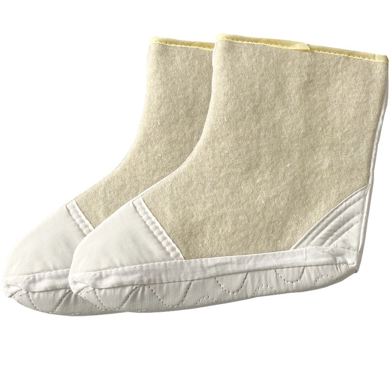 Thickened Heattech Wool Felt Foot Sock Coal Mine Underground Cold Storage Shoes Rain Boots Special Labor Protection_voghion.com