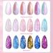 Nail Glue Ice Transparent Aurora Thread Cat's Eye Nail Polish 3D Three Dimensional Starry Sky Dynamic Cat's Eye Glue Phototherapy Nail Glue_voghion.com