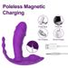 Tragbarer Massageeinsatz Klitoris Fernbedienung 10 Modi Tragbarer Vibrator Wasserdichter Silikon Sex Dildo Stimulation Masturbator_voghion.com
