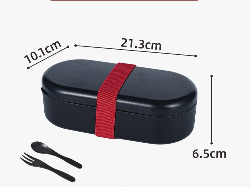 Plastic lunch box microwaveable student lunch box portable lunch box picnic box household lunch box_voghion.com