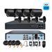 4CH 8CH HD AHD DVR Kit Wired Set Surveillance Recording Waterproof Bullet Camera Night Vision_voghion.com
