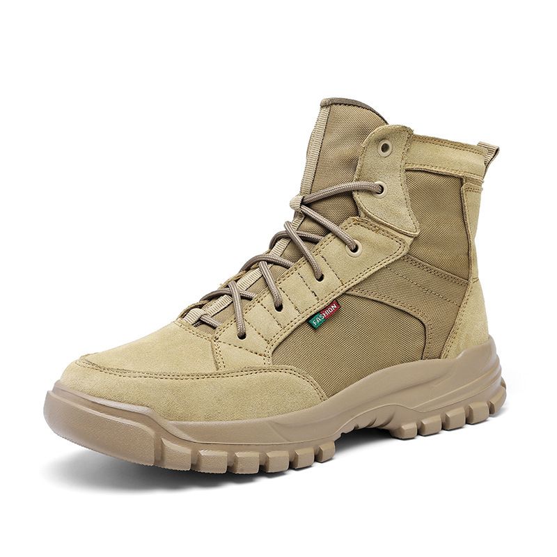 Taktische Stiefel Wandern Outdoor Strandschuhe Armee Übergröße Wasserdicht Bergsteigen Wasserdichte Kampfschuhe_voghion.com