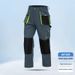 Labor Protection Pants For Men, Construction Site Loose Three Dimensional Pockets, Multi Pocket Reinforced Pants, Work Clothes Customization_voghion.com