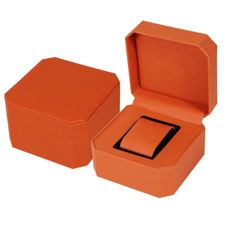 Uhrenboxen Neue achteckige Uhrenbox aus PU-Leder, hochwertige Uhrenverpackungsbox mit Klappdeckel, Creative Unit-Uhrenbox_voghion.com