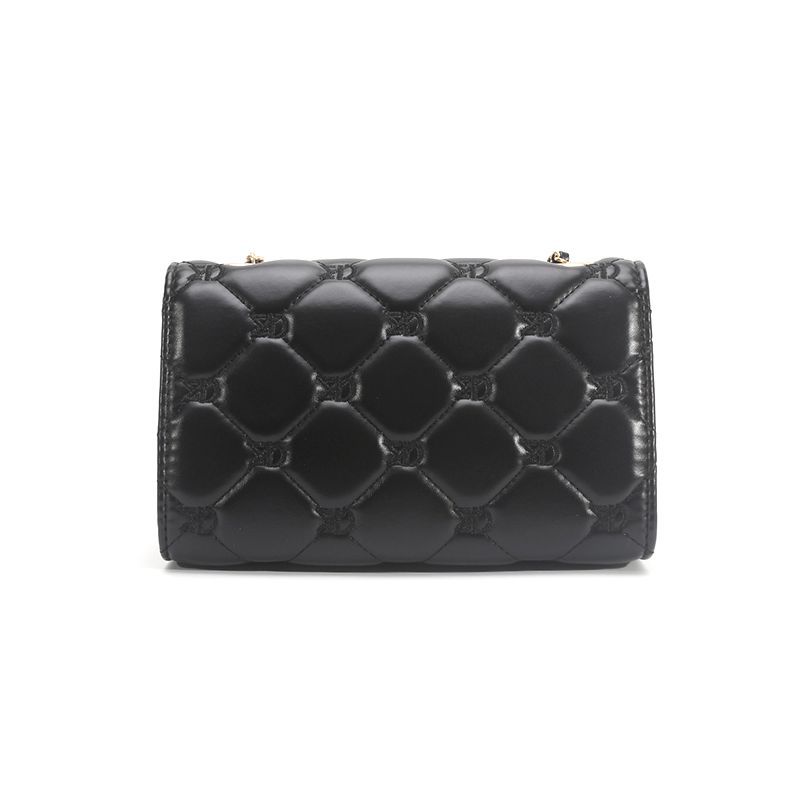 CHARHP&KEJNT2024 nuova borsa a tracolla a spalla singola, versatile e alla moda, piccola, quadrata, con catena a griglia di diamanti_voghion.com