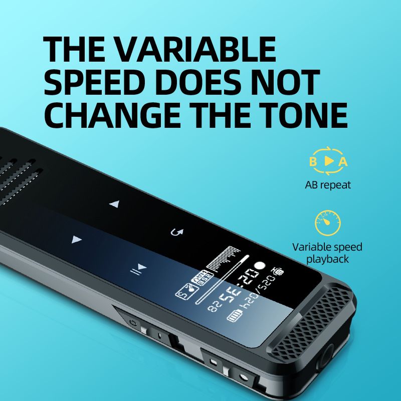 Consumer Electronics Voice Recorder Voice To Text Mp3 Intelligent High Definition Noise Reduction Remote Control Voice Recorder_voghion.com