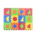 Tapis de puzzle géométrique en mousse EVA 36 pièces pour mère et enfant_voghion.com