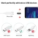 3/6ft Micro USB Schnellladekabel Kabel für Samsung Android Handy Ladegerät LOT_voghion.com