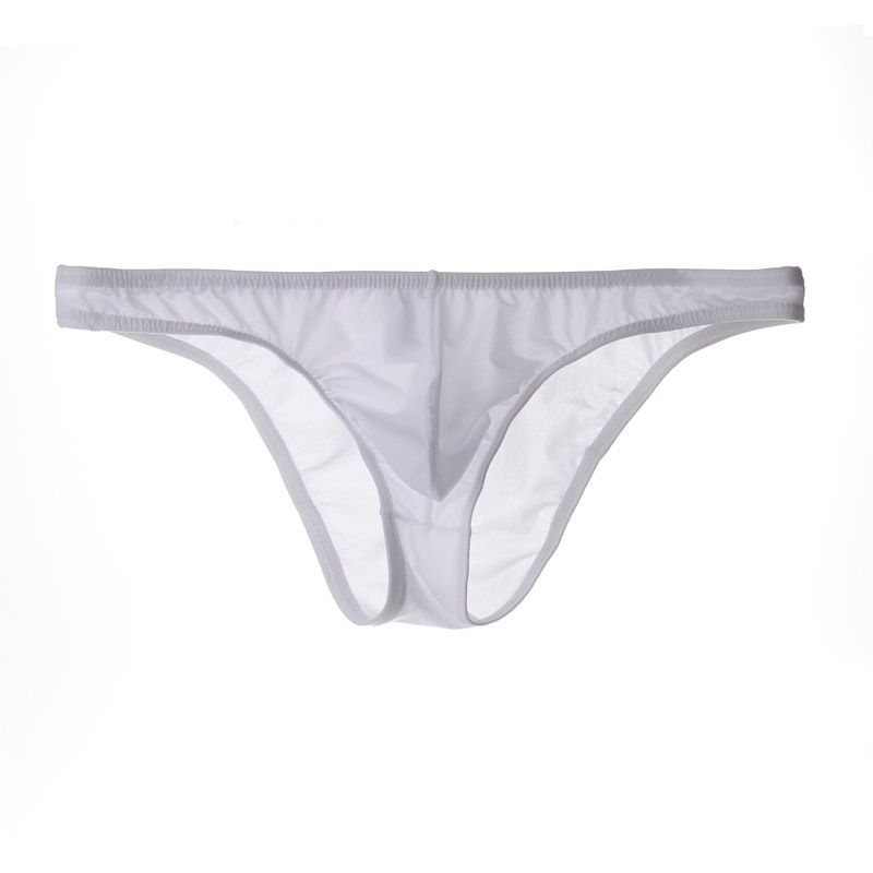 Men's Breathable Low Waist Ice Silk Underwear_voghion.com