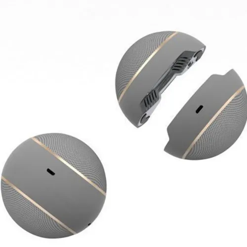 YB12 Elegante grijze bouwsteen Bluetooth computerluidspreker desktop subwoofer Home_voghion.com