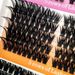 Eyelashes Set False Eyelash Extension 30D 100D Single Cluster Segmented Hair Simulation Thick Curled Eyelashes_voghion.com