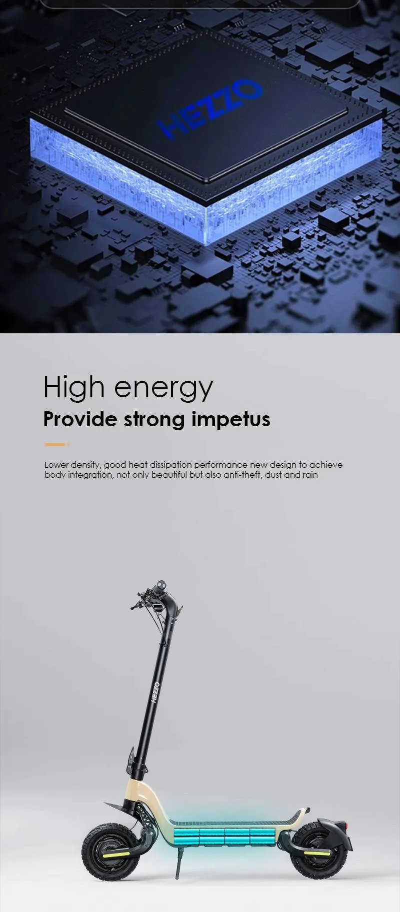 Trottinette électrique F5 48 V 1 600 W, double moteur, batterie lithium 18 Ah, pneus de 10 pouces, autonomie jusqu'à 50 km, pliable, tout-terrain, avec application_voghion.com