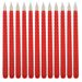 Hot Selling Electronic Candles Birthday Festival Wedding Party Decoration Atmosphere 12 Pack Long Spiral Pattern Color Shell Candles_voghion.com