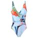 Women's Clothing Conservative Belly Covering Slimming Holiday Beach Hot Spring Swimsuit One Piece Bikini_voghion.com