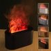 Aroma-Diffusor mit Flammeneffekt – Ultraschall-Luftbefeuchter mit LED für Schlafzimmer und Büro_voghion.com