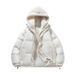 Wattierte Kleidung Herren Lammwolljacke Wattierte Baumwolljacke Paar Brotkleidung Wattierte Kleidung_voghion.com