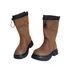 Girls' Boots 2023 Autumn and Winter New Children's Letter Smiley Boots Girls' Drawstring Mid-calf Boots Girls' Martin Boots_voghion.com