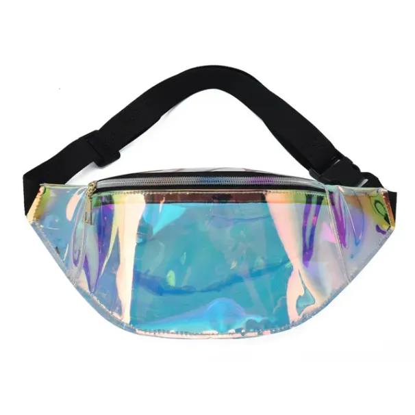 Waist Prsonality Dazzling Lasr Fanny Pack Watrproof Fashion Holographic Chst Bag Cross-Body Pockt Closur Coin_voghion.com