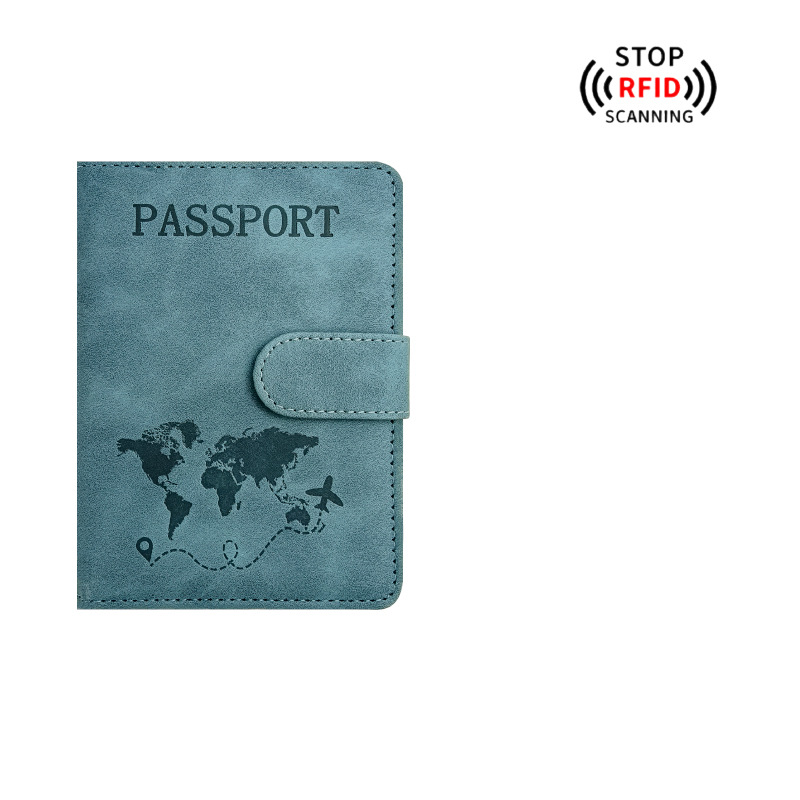 Multi-color Passport Protection This Set Of Passport Holder Pu Leather Skin Sensitive Leather Passport Bag_voghion.com