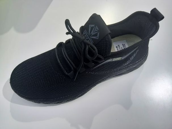 Men's Canvas Running Cloth Shoes RUIK862 Color Black Choose Size And Tell Seller_voghion.com