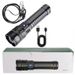 Rechargeable LED Light, 5 Modes Zoomable Tactical Flashlight, Portable LED Light, Outdoor Flashlight For Camping Hiking_voghion.com