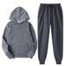 Lässiges Herren-Hoodie- und Jogginghosen-Set – Oversized Lounge-Zweiteiler (S-XXXL, 14 Farben)_voghion.com