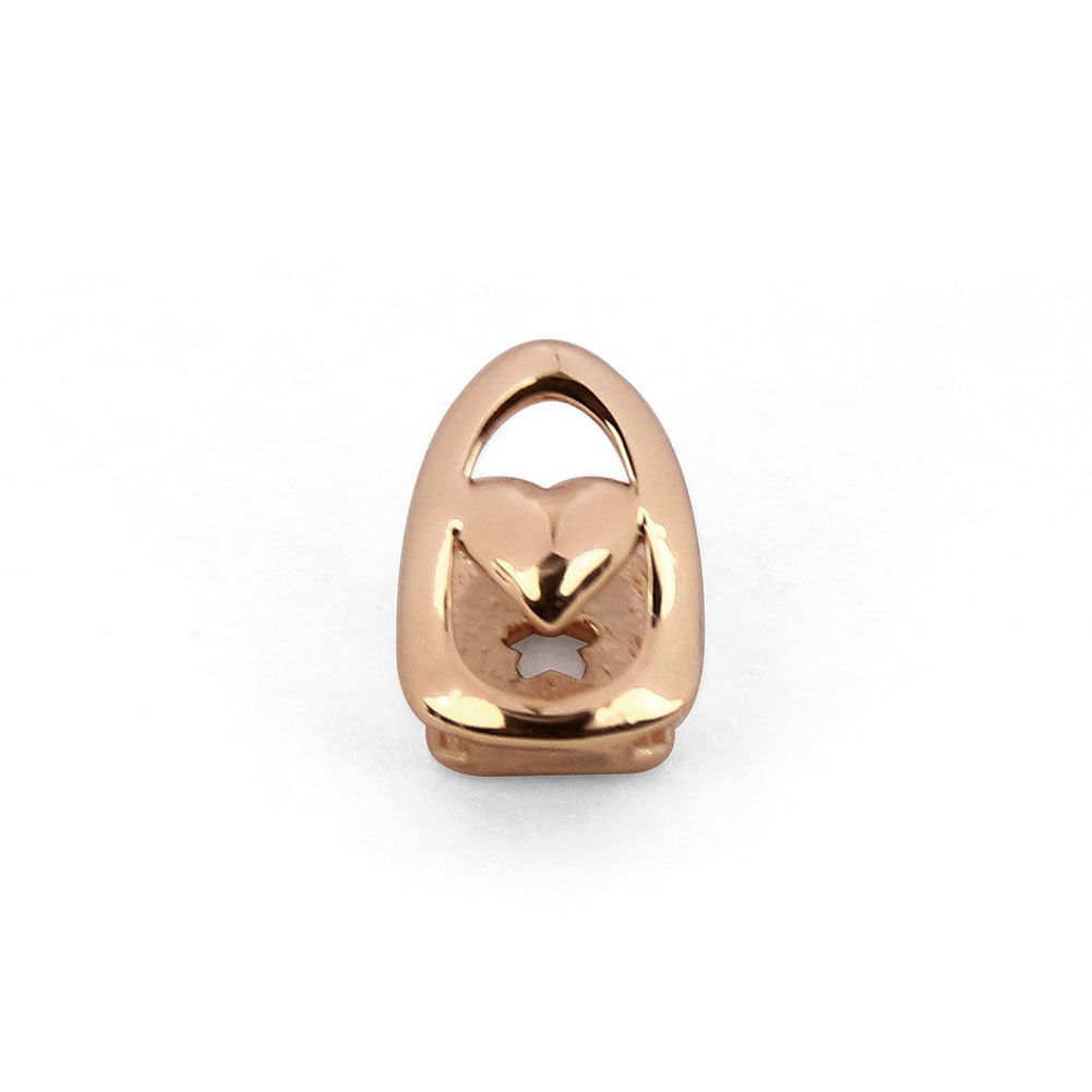 Hart Single Persoonlijkheid Gouden Tandenset Hip-Hop Halloween Accessoires_voghion.com