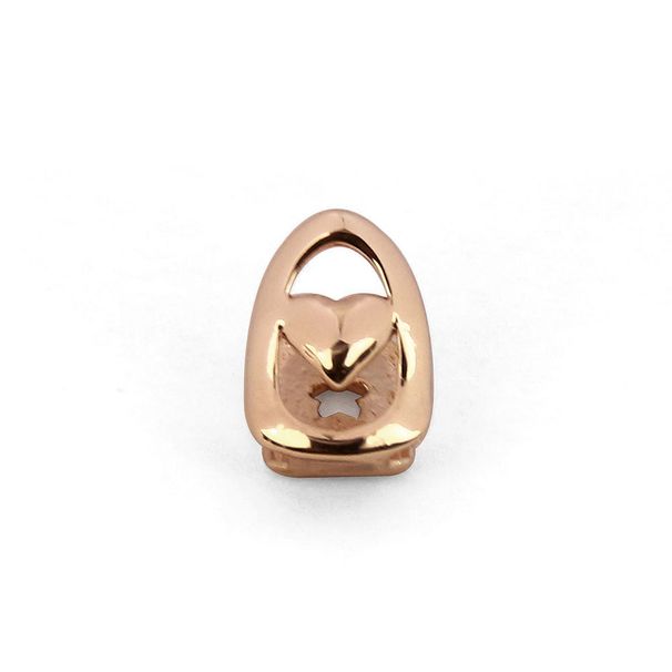 Hart Single Persoonlijkheid Gouden Tandenset Hip-Hop Halloween Accessoires_voghion.com