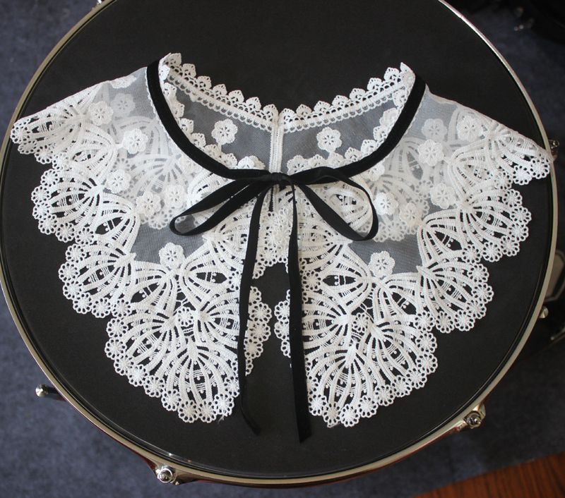 Mesh Embroidery Children's Decorative Collar_voghion.com