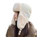 Cappello Lei Feng per uomo e donna dello stesso stile, autunno e inverno, caldo e spesso, in peluche, versatile, per ciclismo, sci e protezione per le orecchie._voghion.com