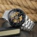 Fashion business leisure double-sided hollow dragon full automatic mechanical watch men's watch_voghion.com