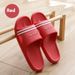 Non-Slip PVC Toe Loop Slippers For Women & Men - Breathable Bathroom Slides With Bowknot Design, Quick-Dry Indoor/Outdoor House Shoes For Couples_voghion.com