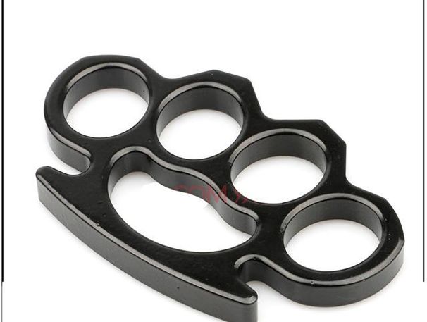 Verdickte Vier-Finger-Schnalle Selbstverteidigung Eisenfaust Verstärkte Zinklegierung Finger Tiger Kampf Fensterbrechen Notfall_voghion.com