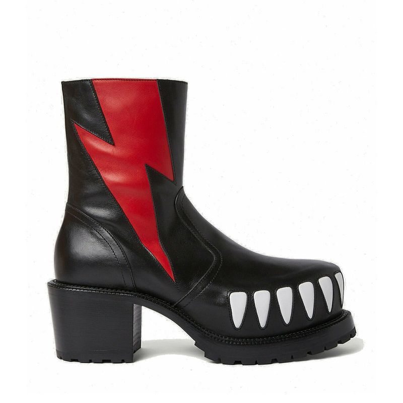 Men's High Autumn Winter Casual Low Heel Fashion Martin Boots Plus Size Shoes_voghion.com
