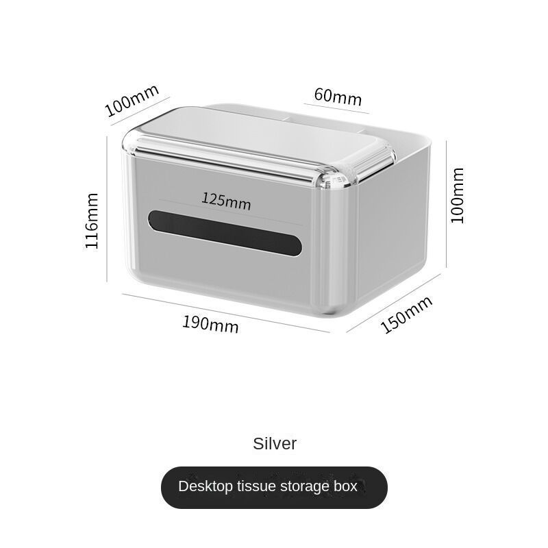 Desktop Tissue Drawer Household Living Room Napkin Paper Holder Remote Control Storage Box Multifunctional Tissue Holder Rack_voghion.com