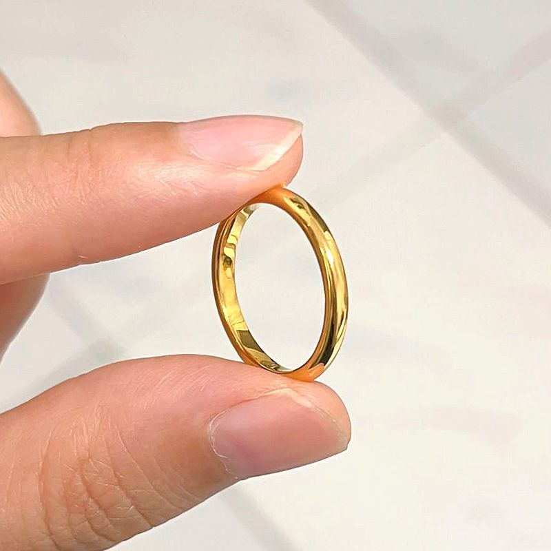 High Version Of Loach Back For Women's Fashion, Light Luxury Color, Smooth Surface Ring_voghion.com