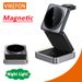 Foldable Magnetic Wireless Charger Stand Pad For IPhone 15 14 13 12 Max IPhone Watch AirPods Pro Fast Charging Station_voghion.com