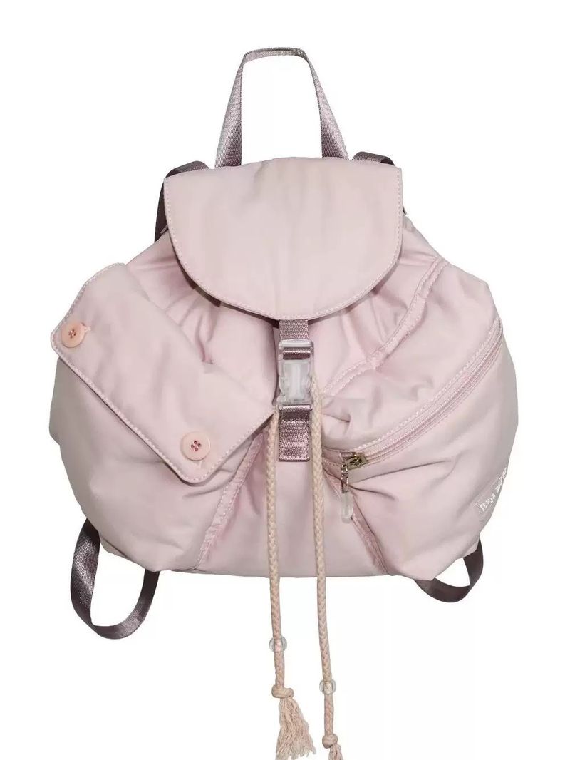 Nischenpersönlichkeitsrucksack Nylon Simple Hundred Kordelzug Damentasche 2025 Frühling und Sommer Neu Bequem Lässig Einfache Alltagsmode Hundred_voghion.com