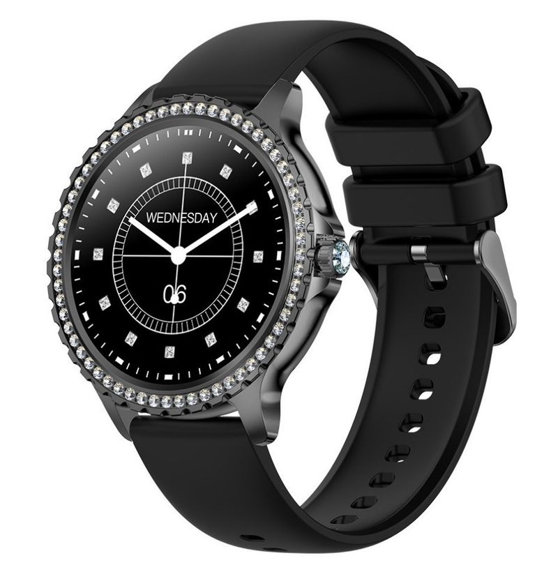 Smart Electronics fashion women's smart watch Bluetooth call AI voice assistant sports meter_voghion.com
