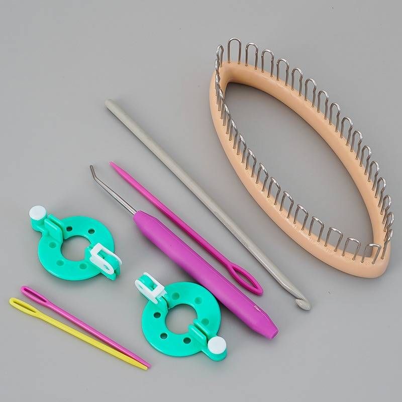 Woolen Sock Knitter Simple DIY Hand Knitter Set Hand Knit Sock Repairer_voghion.com