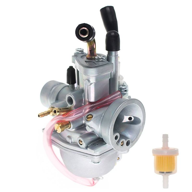 Carburetor For Polaris Sportsman 90 2001-2006 Predator 90 2004-2007 Polaris Scrambler 90 2001-2003 ATV Manual Cable Choke 90cc Carb PZ19JF-3 Carb_voghion.com
