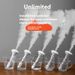 Mini umidificatore USB per casa e ufficio, umidificatore ad ultrasuoni silenzioso con diffusore di aromaterapia, umidificatore da scrivania portatile compatto per camera da letto_voghion.com