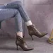 Modische Stiefel für Damen: Schicke spitze High Heels in Schwarz und Khaki (Modell 2024) – Versandkostenfrei bei D2cb_voghion.com