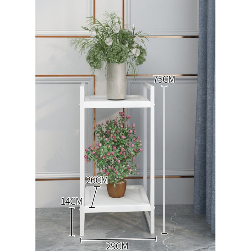 Living Room Floor-standing Movable Stand Balcony Plant Rack Iron Art Multi-layer Succulent Flower Pot Holder_voghion.com