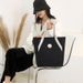 Fox Spring New Women's Large Capacity Shoulder Korean Style Retro Armpit Bag Contrast Color Backpack_voghion.com