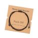 Bracciale intrecciato di vendita calda Bracciale alfanumerico di coppia con codice Morse Bracciale con codice Morse_voghion.com